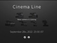 【おニュー？】Cinema Lineシリーズにティーザー発生、噂のFX30でしょうか？
