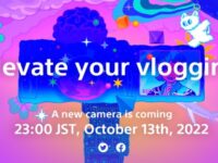 【ティザー出現】VLOGCAMのおニューはすぐに？10月13日の23時～